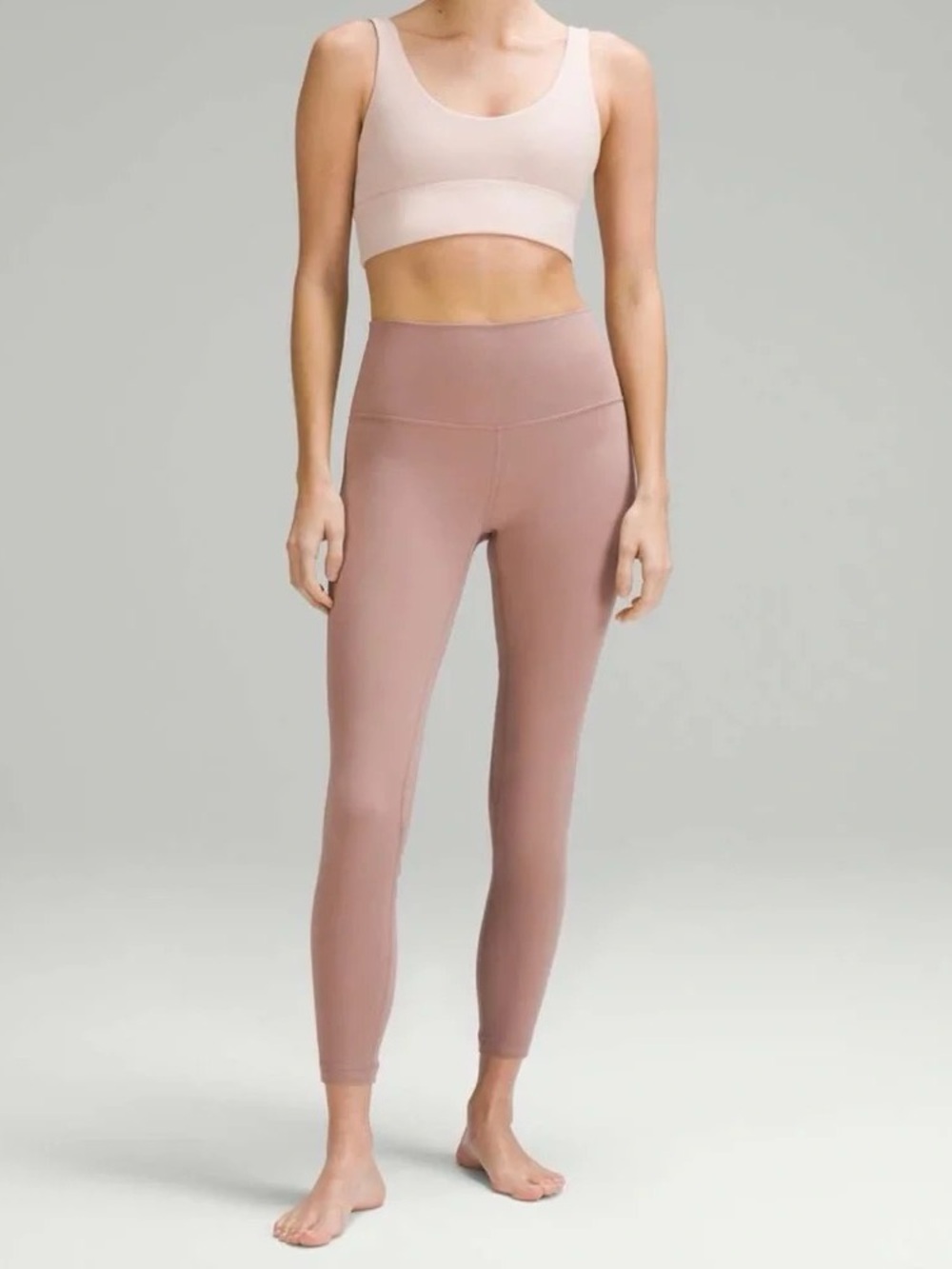 NWT Lululemon Align HR Pant 25” | Twilight Rose Pink Mauve | Size 8